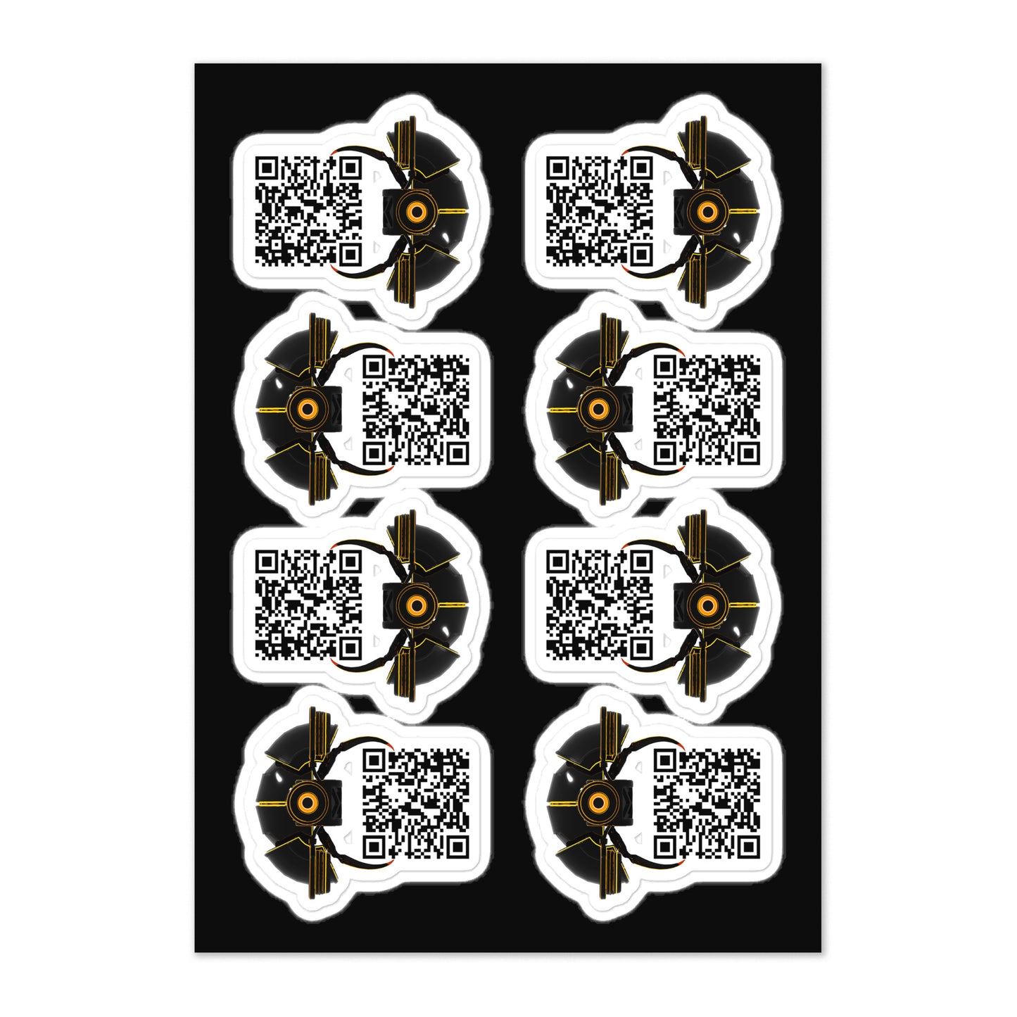 Beetle Boi QR - Stickers