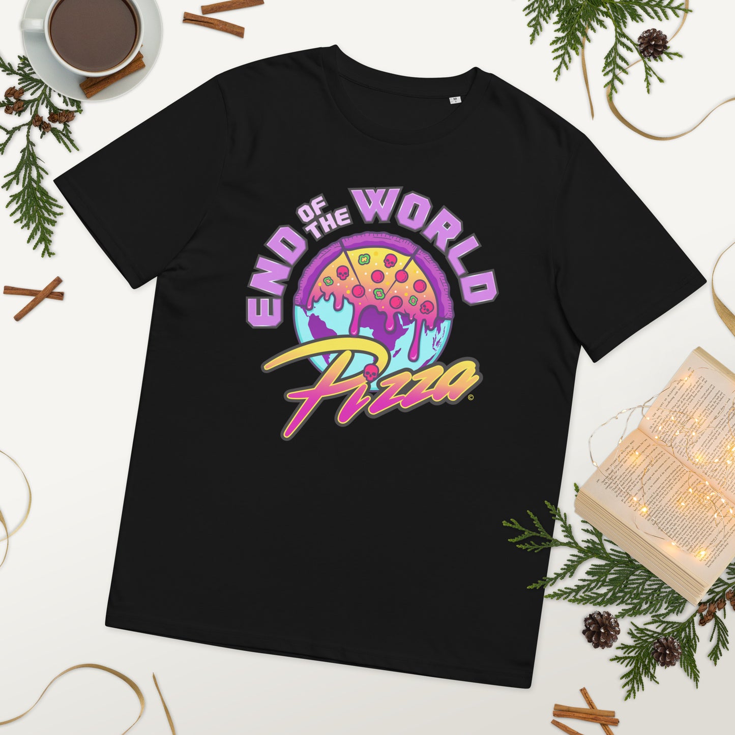 END OF THE WORLD PIZZA - T-Shirt (AR Enabled)