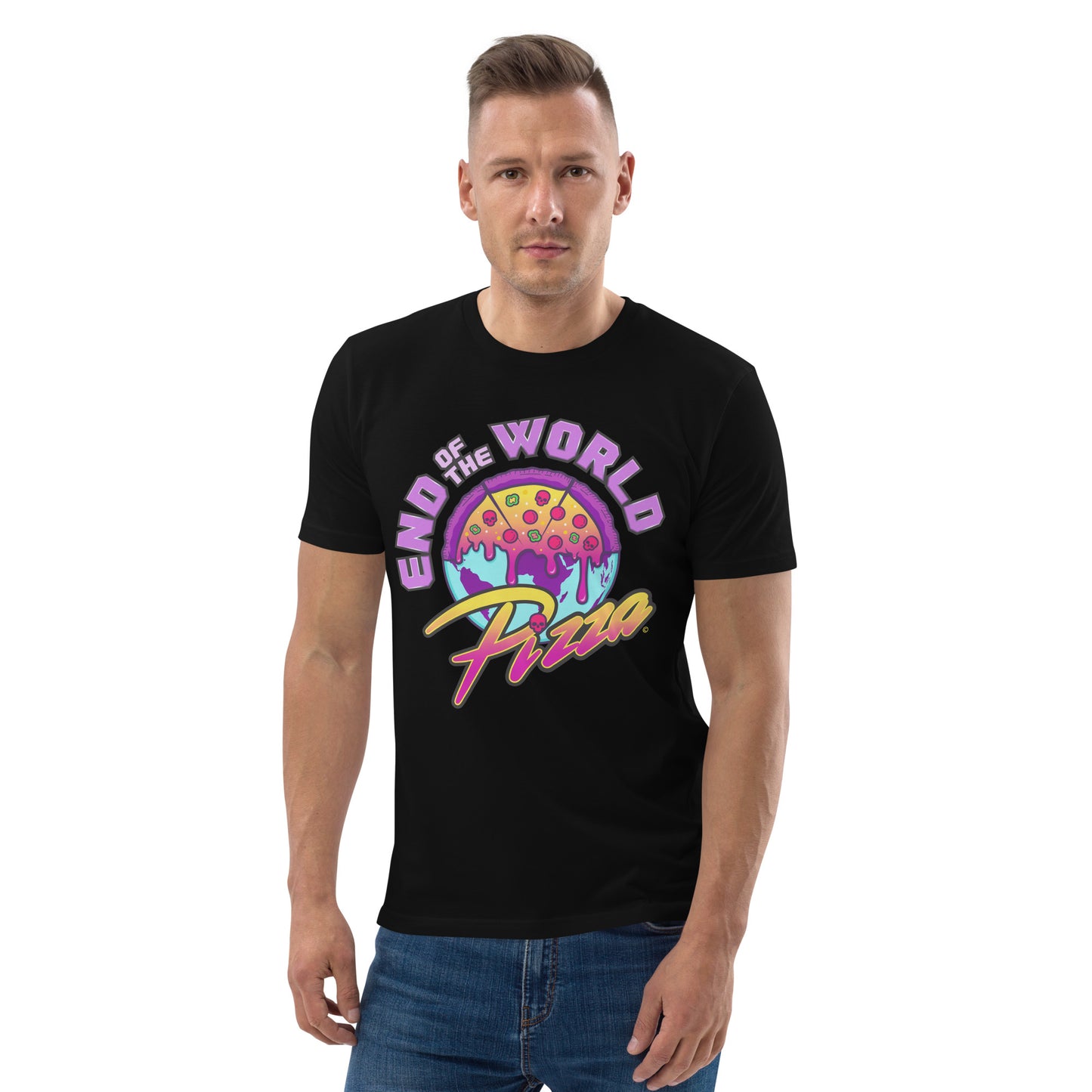 END OF THE WORLD PIZZA - T-Shirt (AR Enabled)